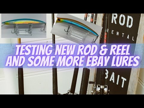 Trying out my new Ugly stick GX2 9ft spinning rod