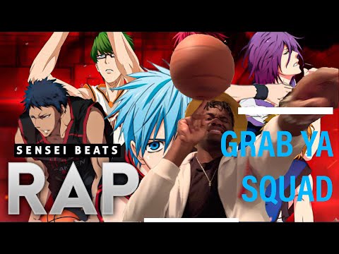 Generation Of Miracles Cypher (Kuroko no Basket) - SQUAD UP | Sensei Beats | REACTION