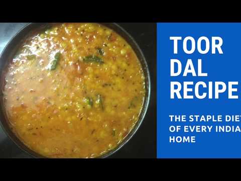 HOW TO MAKE INDIAN DAL OR TOOR DAL | TTs Food Prints