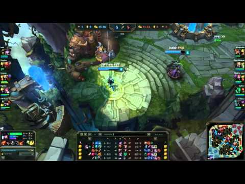 LoL: Freeze Caitlyn vs Ezreal ADC SEASON2016 Apr 2016