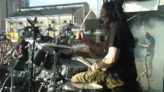 Pearl Artist Adrian Erlandsson/At The Gates Drum Cam Tuska 2011 - Suicide Nation