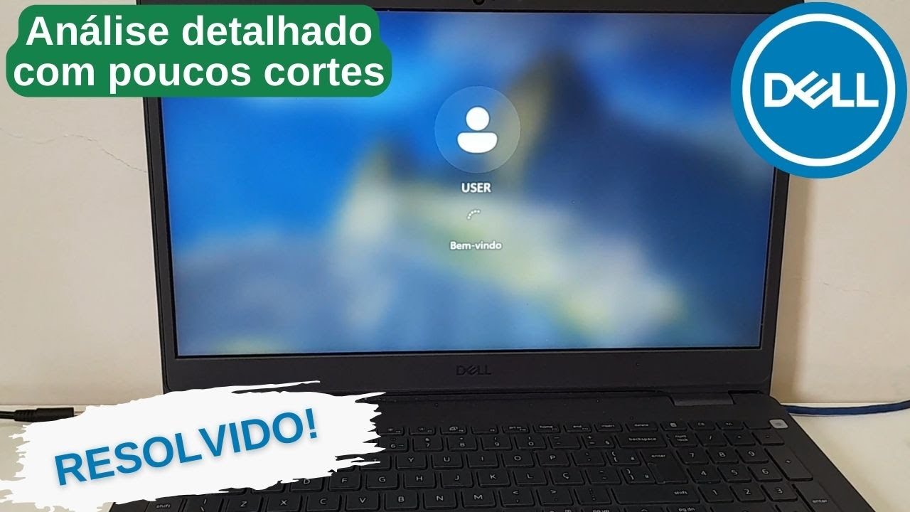 Resolvido! Dell vostro 3500 não liga com a bateria conectada.