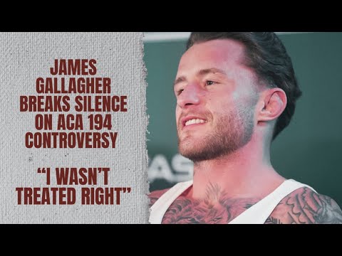 James Gallagher Breaks Silence on ACA 194 Controversy 😳 | “I Wasn’t Treated Right”