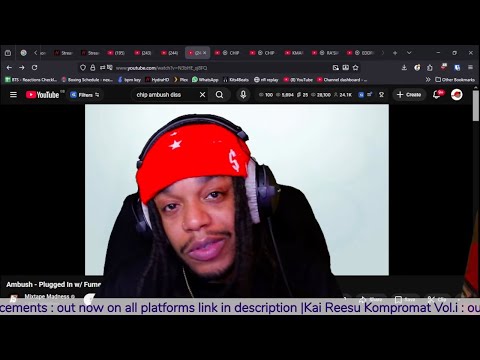 This is how you start a WAR Ambush (Chip) Diss | Jurnalist Reaction