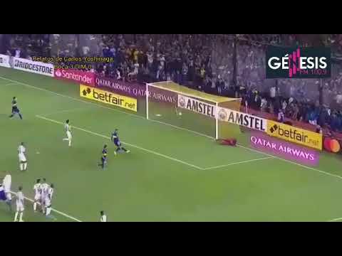 Gol de Bebelo Reynoso al DIM con Relato de "Charly" Yoshinaga