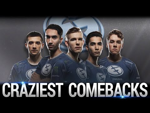 EG's (Evil Geniuses) CRAZIEST COMEBACKS AND MOST UNEXPECTED WINS in Dota 2 History - Vol 01