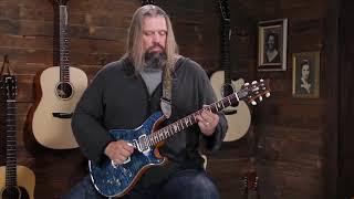 Video thumbnail for Paul Reed Smith Experience Modern Eagle V 2020 - River Blue by Eddie's Guitars