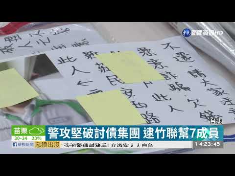 聯合討債集團 妻偷丈夫借據還債