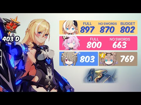 How to one shot HoD balls | Red Lotus 403 D | Honkai EX Abyss Compilation