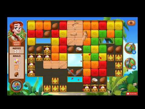 Lost Island Blast Adventure Level 1377 NO BOOSTERS - A S GAMING ✔