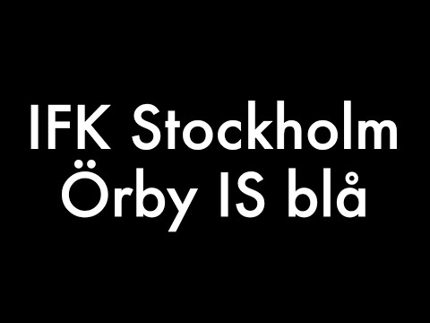 IFK Stockholm vs Örby IS Blå