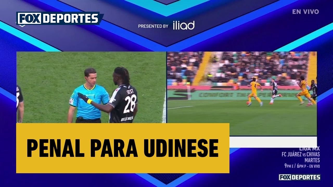 😳🫢 PENAL PARA Udinese | Udinese 1-1 Pisa | Serie A 2025 | Jornada 20