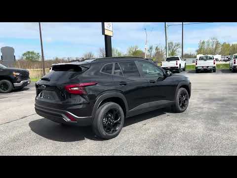 2026 Chevrolet Trax FWD 4dr LT in Black for sale at Lally Chevrolet Ltd. in Tilbury, ON