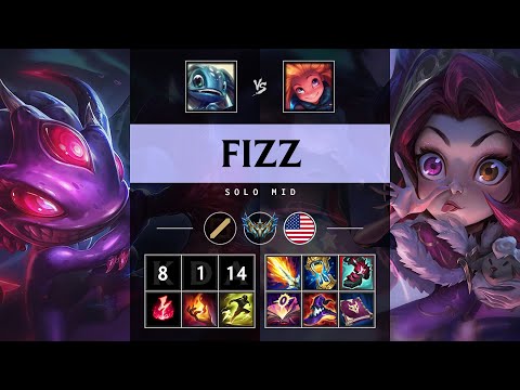 Fizz Mid vs Zoe - NA Challenger Patch 25.21