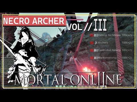 🏹☠️💜necromancer foot archer | VOL. 3 | #mo2 #archery #necromancy
