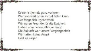 Cassandra Steen - Glaub Ihnen Kein Wort Lyrics