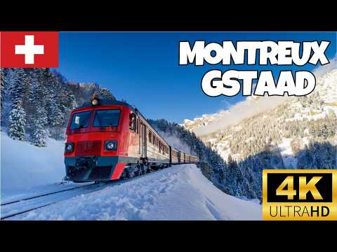 Cab Ride: Montreux to Gstaad – Swiss Alps Train Driver’s View 🚆🇨🇭
