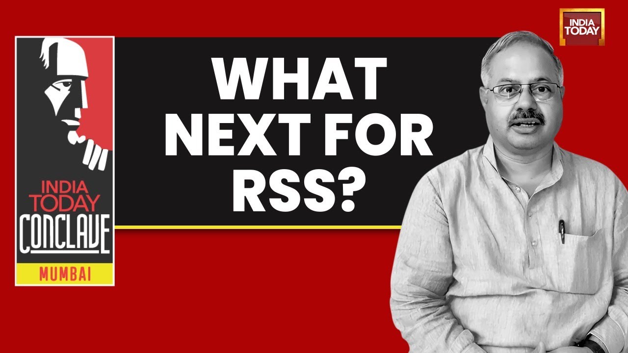 India Today Conclave Mumbai: Sunil Ambekar Exclusive Interview On What Next for RSS?