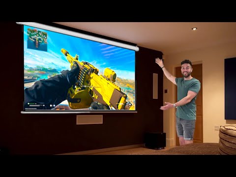 DITCHING my TV for 200" Projector! | Anker Nebula Mars3
