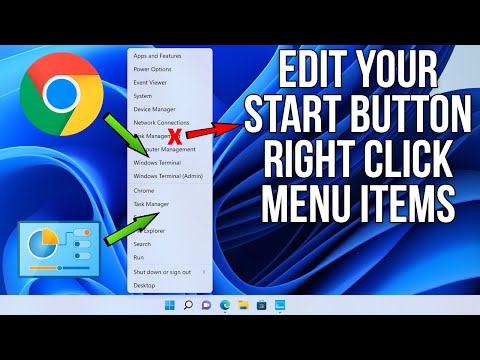 How to Edit Your Start Button Right Click Menu Items (Win+X)