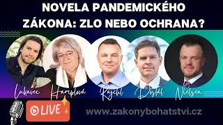 Rajchl, Dostál, Hamplová, Nielsen: &quot;Pandemický zákon jako zlo nebo ochrana?&quot;