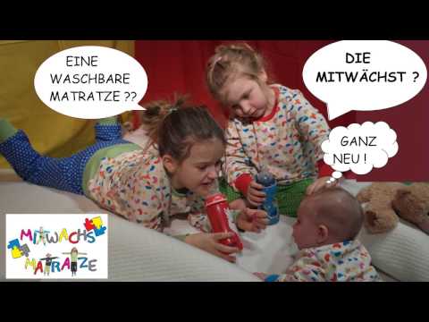 Die waschbare Mitwachsmatratze