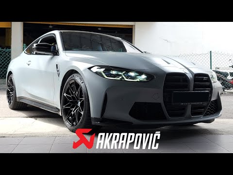 AKRAPOVIC BMW M4 COMPETITION G82 XDRIVE | BEST EXHAUST FOR G80 G82 M3 M4