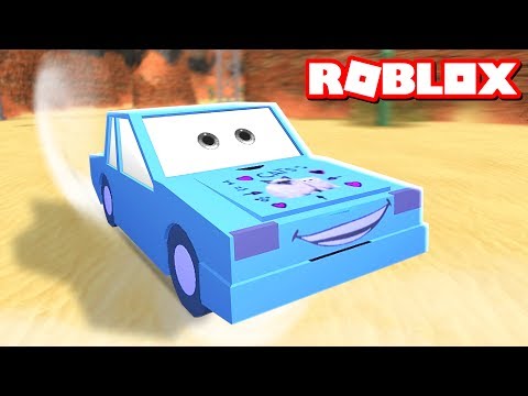 DENIS IS A CAR IN THE ROBLOX CARS 3 OBBY!