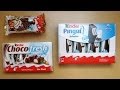 Kinder Pingui Vs Kinder Maxi King Vs Kinder Choco Fresh