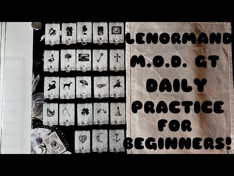 Start learning the Lenormand M.O.D. GT while you're still only reading 3-card lines? You bet!
