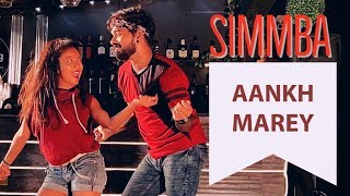 SIMMBA: Aankh Marey | Ranveer Singh, Sara Ali Khan | Tanishk Bagchi, Mika, Neha Kakkar, Kumar Sanu