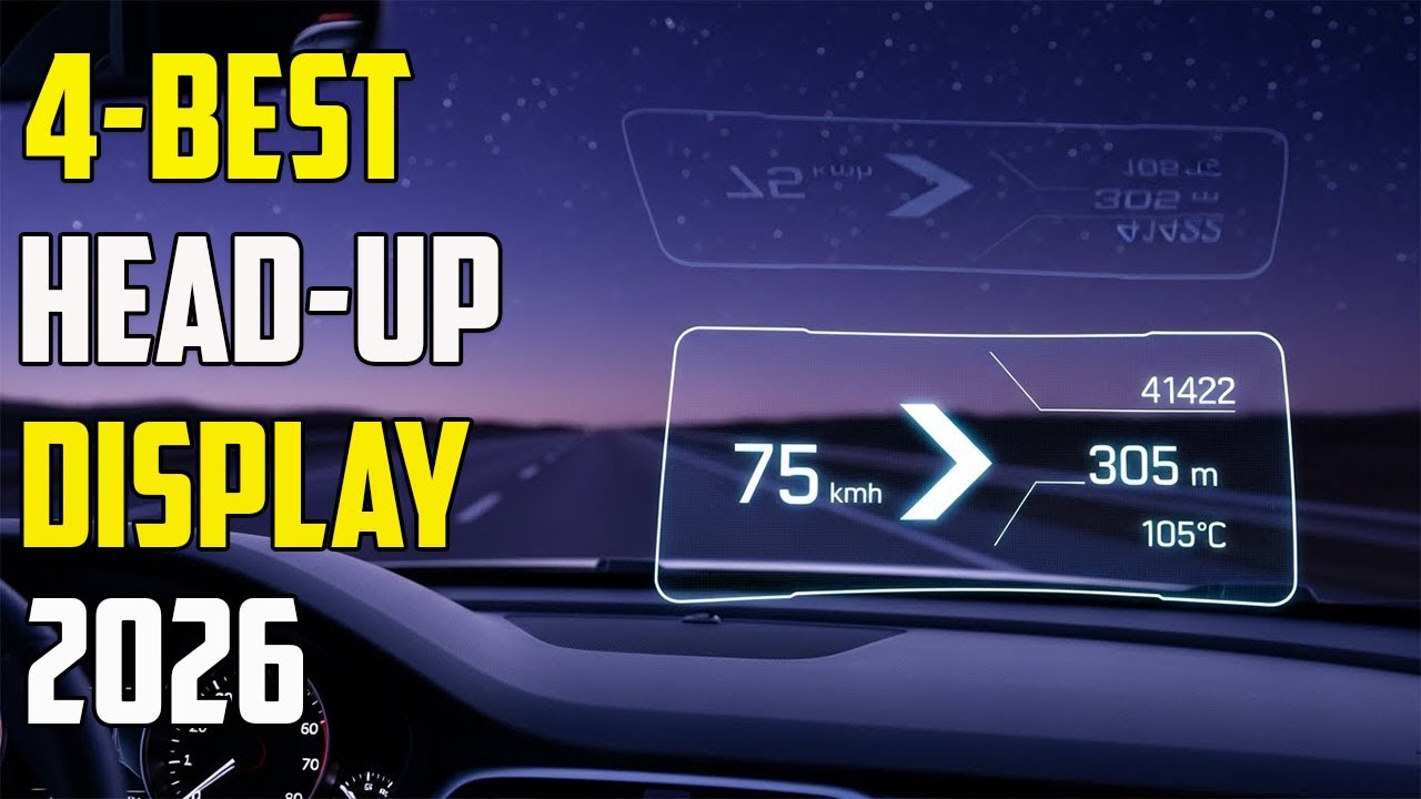 4 Best Car Heads Up Display 2026 | Best Car HUD 2026