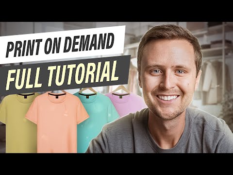 Full Print On-Demand Tutorial For Beginners (Step-by-Step)