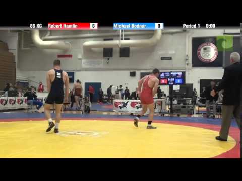 86 KG QF - Robert Hamlin (LVAC) vs. Michael Bodnar (Slovakia)
