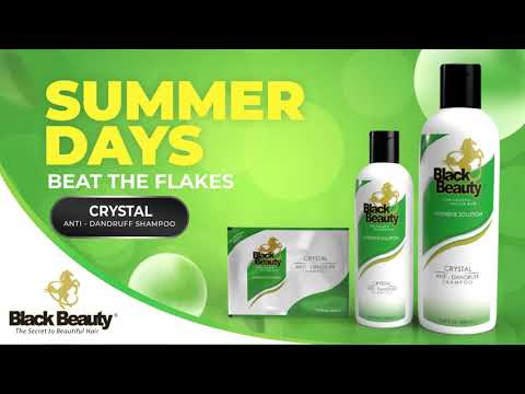 Black Beauty Crystal Anti - Dandruff Shampoo