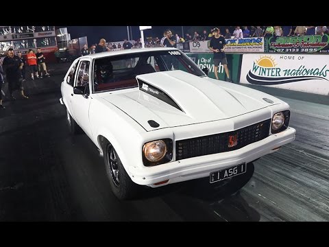 HUGE WHEELS UP FOR THE ASG TWIN TURBO TORANA AT OUTLAW ARMAGEDDON 2017