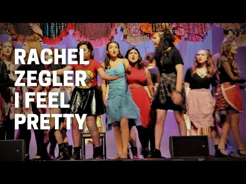 Rachel Zegler singing I Feel Pretty from West Side Story