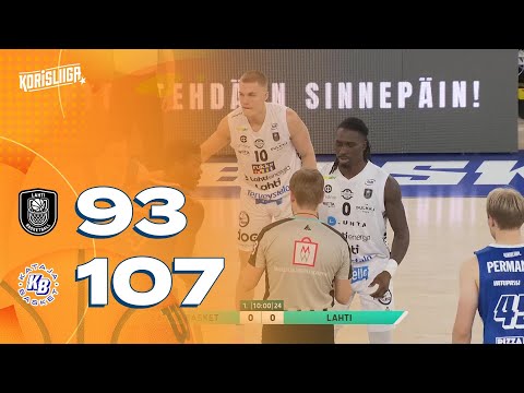Kataja Basket vs. Lahti Basketball - Game Highlights