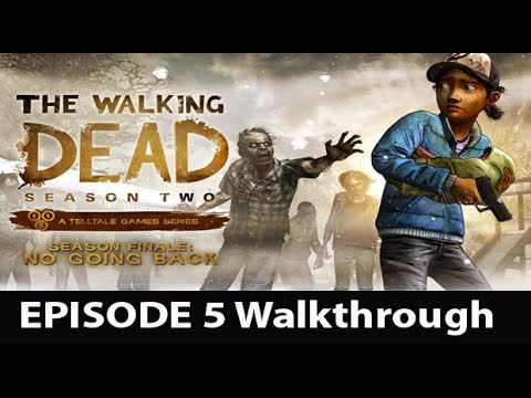 The Walking Dead Season 2 Episode 5 FULL Walkthrough - No Commentary ENDING