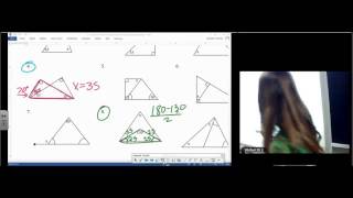 3 Triangle Angle Sum WS K #4, 8, 12, 13