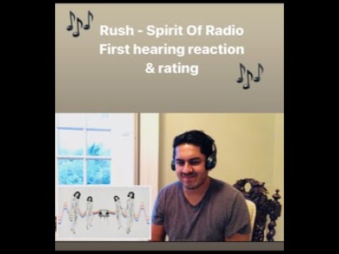 First Time Reaction & Rating - Rush - The Spirit Of Radio