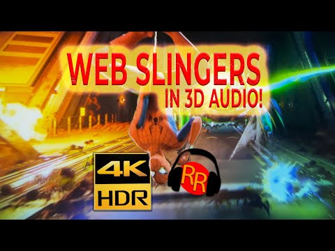 WEB SLINGERS: A Spider-Man Adventure | 4K HDR 3D binaural audio