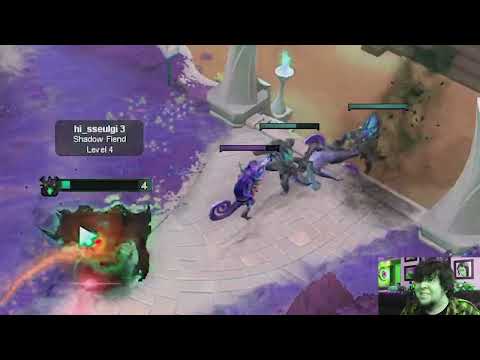 Shadow fiend god gameplay