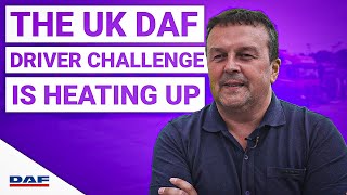 The UK DAF Driver Challenge is Heating Up at New Hollies Truck Stop