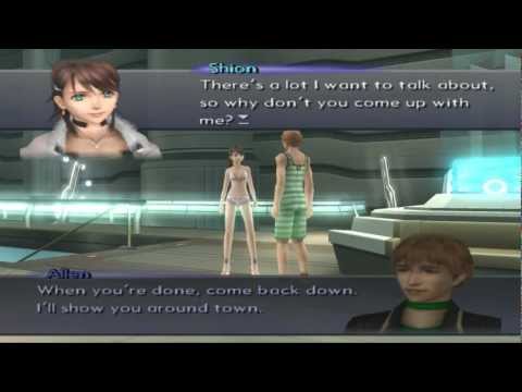 Xenosaga III HD Cutscene 032 - Reunited with Allen (Möbius Hotel) - ENGLISH - SWIMSUIT MODE