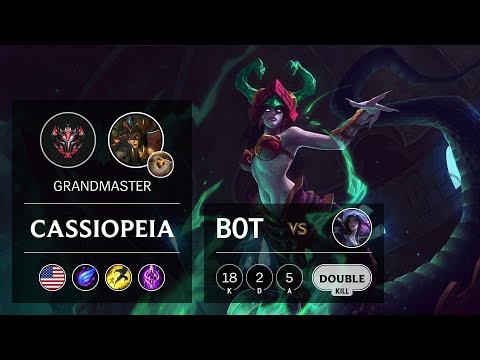 Cassiopeia Bot vs Kai'Sa - NA Grandmaster Patch 9.20