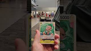 Ripping some #onepiece #op16 packs at the Asheville mall #card show! #tcg