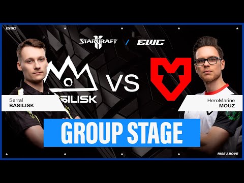 Serral vs HeroMarine | StarCraft II at EWC 25 - Day 1 -  Group Stage