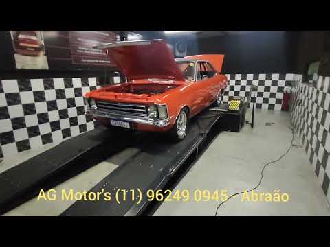 opala aspirado tripla Weber 40 + cabeçote N3 + ignição FT + nitro