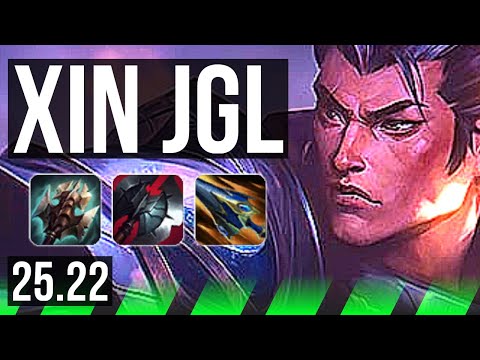 XIN ZHAO vs TRUNDLE (JGL) | Legendary, Rank 10 | NA Challenger | 25.22